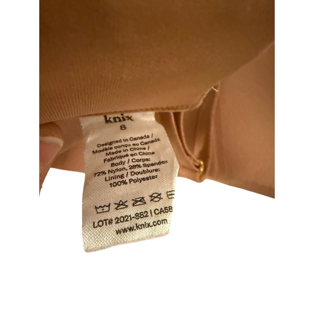 Knix Wireless Bra Size 8 Nude Beige Full Coverage Seamless Comfort Bra 40D - Picture 3 of 5